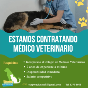 Médico Veterinario Veterinaria Mundo de las Mascotas