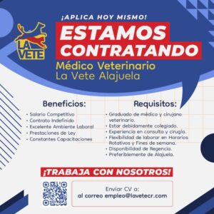 Medico Veterinario La Vete Alajuela. 